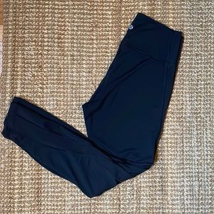 Lululemon mesh-panel leggings